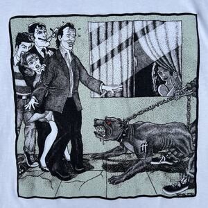 Vintage 80s BMX HAMMER bodywear bodyguards t shirt Junkyard Dog XL Marc McKee